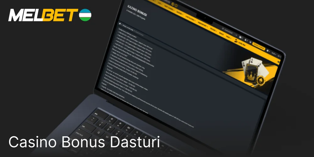 Melbet kazino bonuslari va aksiyalari