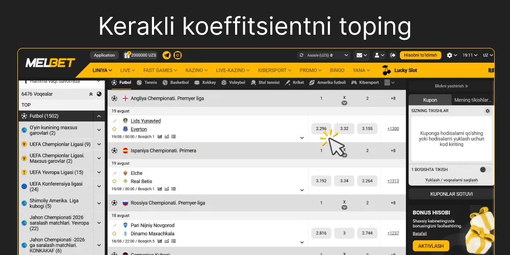 Koeffitsientni tanlang, 4-bosqich